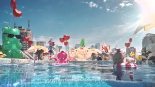 Candy Crush Saga  TV Commercial  Dive in and join the party [upl. by Ellehsat]