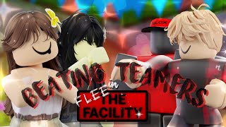 BEATING TEAMERS IN FLEE THE FACILITY [upl. by Lauhsoj]