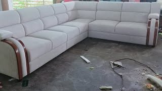 How to making sofa setLatest making six seater sofa setstylish furniture by Rajib [upl. by Ainotahs]