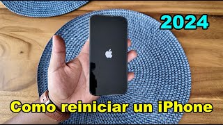 Como reiniciar mi iPhone Reinicio Forzado 2024 [upl. by Bible]