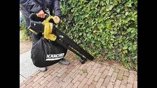 Review Kärcher Accu bladblazer BLV 18200 [upl. by Ykcor]