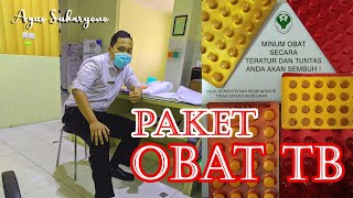 Paketan Obat TB Paket Obat Tuberkulosis pasien baru [upl. by Einaffyt]