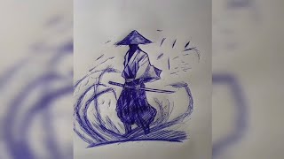 How to draw samurai  step by step tutorial  Maarts [upl. by Ellehs297]