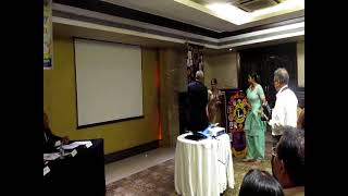 President Speech At Installation Ceremony  Lions Club of North Bombay  Lion Sunita Dhanesh Goel [upl. by Lehcsreh]