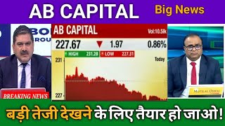 aditya birla capital share latest news  ab capital share latest update  ab capital share news [upl. by Teirtza]