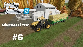 İnekler için Minerali yem üretimi  Farming Simulatör 22 [upl. by Iviv]