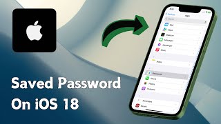 How to Saved Password On iPhone  View Saved Password in iPhone [upl. by Trebreh]