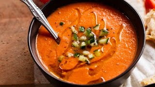 Gazpacho Cold Spanish soup [upl. by Xanthe]