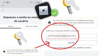 Como corrigir um erro ocorreu tente novamente mais tarde roblox redefinir senha [upl. by Odlaniger]