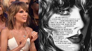 5 Hottest Taylor Swift Reputation Lyrics [upl. by Angus]