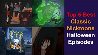 Top 5 Best Classic Nicktoons Halloween Episodes [upl. by Joris]