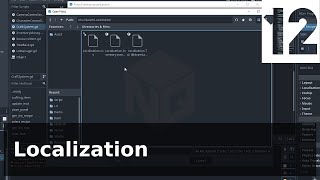 Day 12 I created a multilingual game using Godot Localization  NhijQuang [upl. by Llertnauq262]