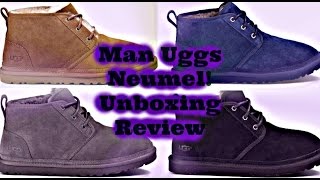 Men Uggs Neumel by Ugg Unboxing  Review 👞👞 [upl. by Laeynad]