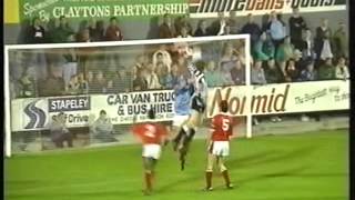 Crewe v Newcastle 24th September 1991 League Cup 2nd Rnd 1st Leg [upl. by Acassej]