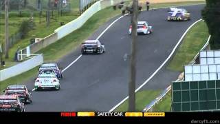 Fabian Coulthard Crash 2010 Bathurst 1000 [upl. by Cychosz]