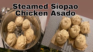 Steamed Siopao Chicken Asado [upl. by Oynotna]