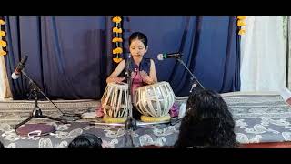 Saanvi Tabla Solo  20102024 [upl. by Abagail]