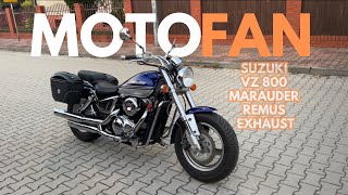 Suzuki VZ 800 Marauder Remus Exhaust [upl. by Akirret227]