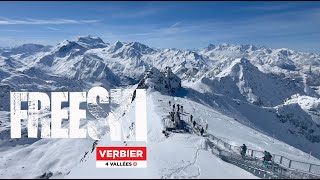 VERBIER FREESKI VIBES  Mt Fort Mt Gele [upl. by Alyag]