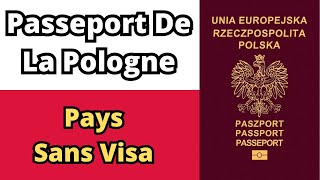 Passeport De La Pologne  Pays Sans Visa 2024 [upl. by Hattie]