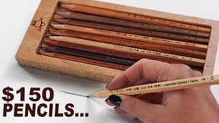 Testing The Worlds Most EXPENSIVE Wood Pencilsimpossible to get [upl. by Korey]