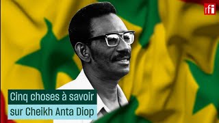 Cheikh Anta Diop  cinq choses à savoir • RFI [upl. by Nauj887]