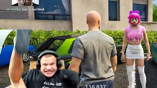 Jynxzis First Time Playing GTA RP [upl. by Akkire]