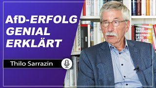 Warum ist die AfD so erfolgreich Deutschland auf der schiefen Bahn – Thilo Sarrazin 082024 [upl. by Ydisahc685]