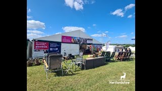 Hertfordshire County Council at the Herts County Show 2022 [upl. by Elkin]