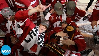 Wisconsin defeats Ohio State to win programs 7th womens hockey title [upl. by Artamas]