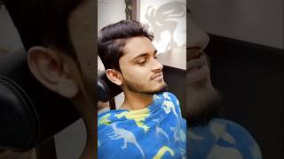 Amazing Hair Cut vairaltransformationvideo ytshorts hairstyle bearcut omgshorts saloon comedy [upl. by Una16]