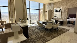 Crockfords Las Vegas One Bedroom suite walkthrough [upl. by Akehsyt]