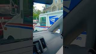 Mailman takes an unscheduled break violating a city ordinance violation [upl. by Gellman939]