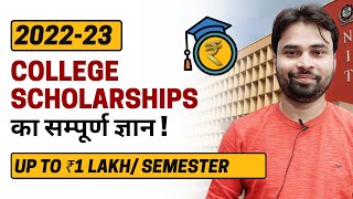 All Types Of Scholarships for Student In India  202223  Fees amp Full Process  Detailed Video [upl. by Ruyam]