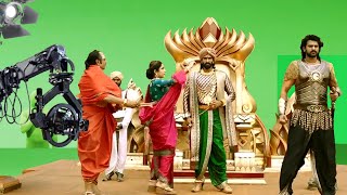 Baahubali 2 Movie FUN ON SETS  Prabhas  Anushka  Rana Daggubati  SS Rajamouli  Ramya Krishnan [upl. by Nims]