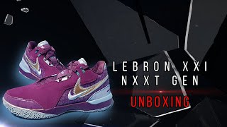 LeBron XXI NXXT Gen Unboxing [upl. by Unhsiv]