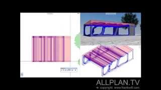 ALLPLANTV  CAD Design Channel  Allplan 2015  Extrude me [upl. by Potts]