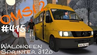 OMSI 2 Waldhofen  Enge Gassen tiefe Täler  das ist die Linie 595 ☆ Lets Play OMSI 2  415 [upl. by Kristen]