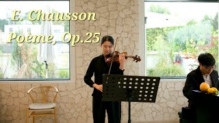 E Chausson Poème Op25 [upl. by Barna]