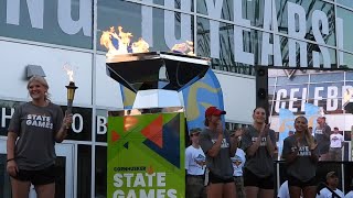 Hames lights way for Cornhusker State Games [upl. by Alah]