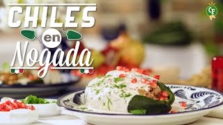 ¿Cómo prepara Chiles en Nogada  Cocina Fresca [upl. by Eniamret]