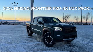 The All New 2022 Nissan Frontier Pro4x in Tactical Green [upl. by Bollinger47]