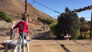 Skull Canyon Zipline Corona California [upl. by Eydie793]