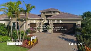 The Caroline Model Home  The Crown Collection at Valencia Bonita in Bonita Springs FL  GL Homes [upl. by Bakemeier906]