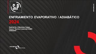 quotEnfriamiento Adiabático  Evaporativoquot  Webinar [upl. by Asatan]