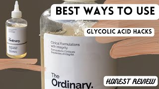 How to Use Glycolic Acid 7 Toning Solution  The Ordinary  Honest Review [upl. by Naivart]