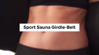 InnovaGoods Sport Fitness Sauna Girdle Belt [upl. by Waite]