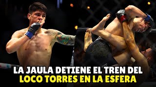 Ignacio Bahamondes FINALIZA a Manuel Torres en un COMBATE ELECTRIZANTE en la Noche UFC [upl. by Nocaj937]