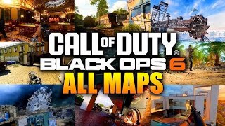 Call Of Duty Black Ops 6 ALL MAPS PS5 [upl. by Roy339]