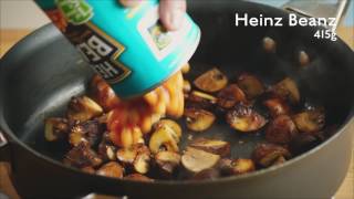 Three Ways to Make Baked Eggs and Beans  Heinz Beanz [upl. by Spracklen]